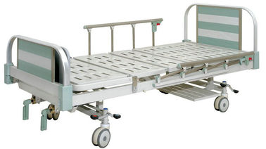 Superfície de aço stailess do colchão da cama paciente manual removível da função da dobradura 2