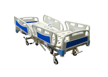 Camas de hospital hidráulicas ajustáveis, camas móveis da divisão para cuidados de emergência