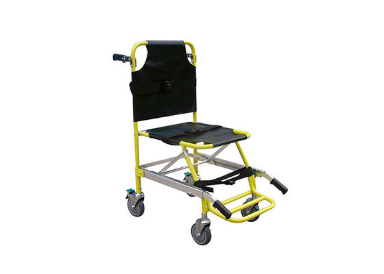 Maca médica da cadeira da escada da liga de alumínio para o transporte deficiente para cima e para baixo escadas