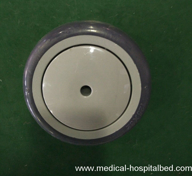 A haste redonda modela rodízios médicos de 5 polegadas, cuidado e rodízios da cama de hospital