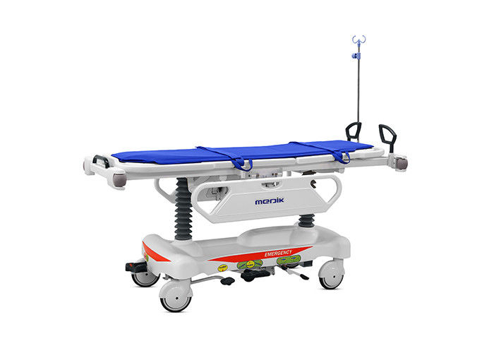 Trole ajustável da maca do transporte mecânico da altura para o hospital desabilitado