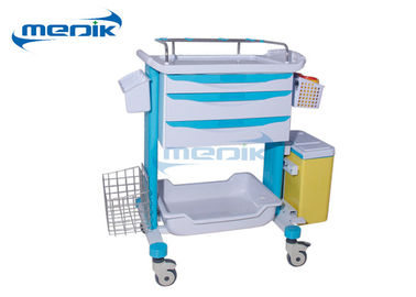 Trole médico da entrega do carro do impacto da medicina clínica móvel do trole do hospital do ABS