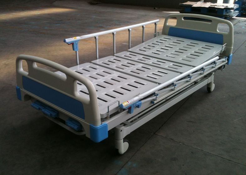 Quatro cama manual tratada anti oxidação do hospital ICU das manivelas com função do CPR