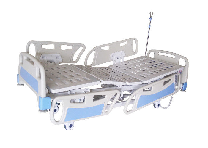 Cinco cama elétrica da função ICU com CPR manual em ambos os lados para o hospital