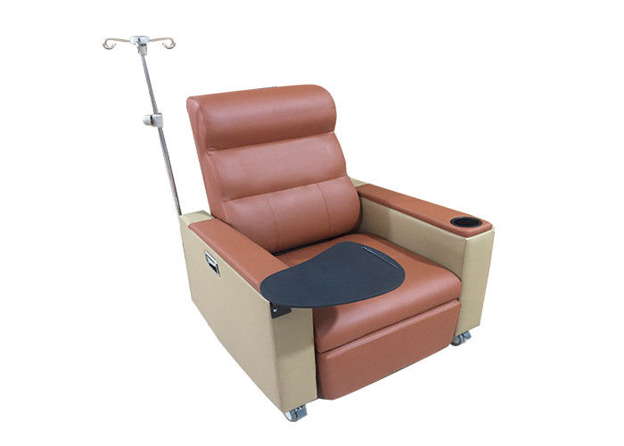 Cadeira da hemodiálise do hospital ICU, cadeira paciente luxuosa da coleção do sangue