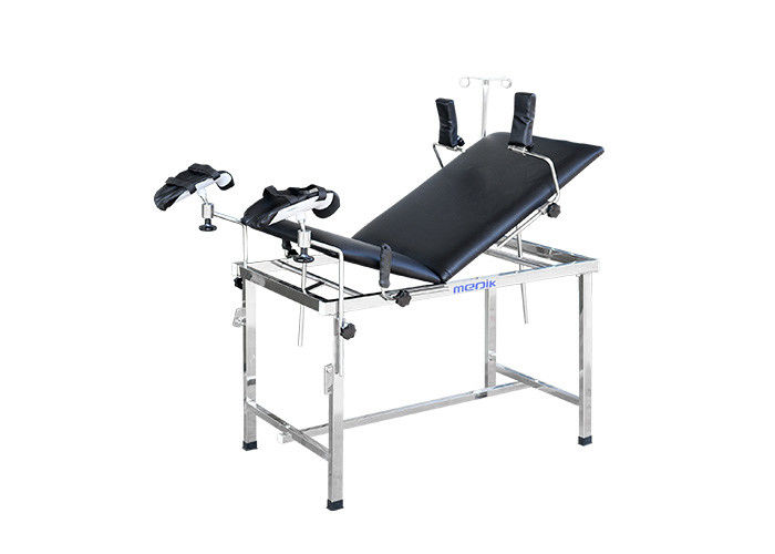 Cadeira Gynecological manual de aço inoxidável para a sala do exame da grávida do hospital