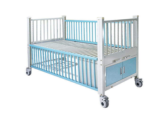 Proteção completa pediatra de aço esmaltada do comprimento das camas de hospital dos trilhos laterais
