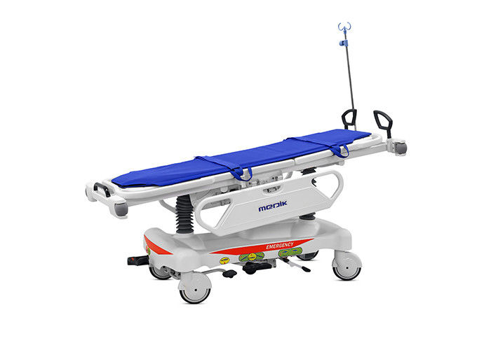Trole ajustável da maca do transporte mecânico da altura para o hospital desabilitado